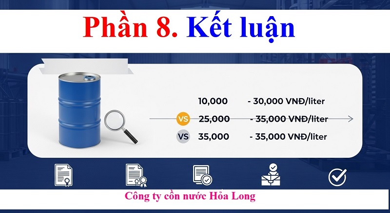 Cồn Công Nghiệp Giá Bao Nhiêu? Bảng Giá Mới Nhất & Yếu Tố Ảnh Hưởng 2026